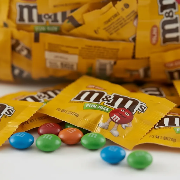 1 Kg Chocolate M&ms Cacahuate Aprox 60 Pzas