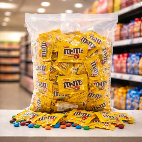 1 Kg Chocolate M&ms Cacahuate Aprox 60 Pzas