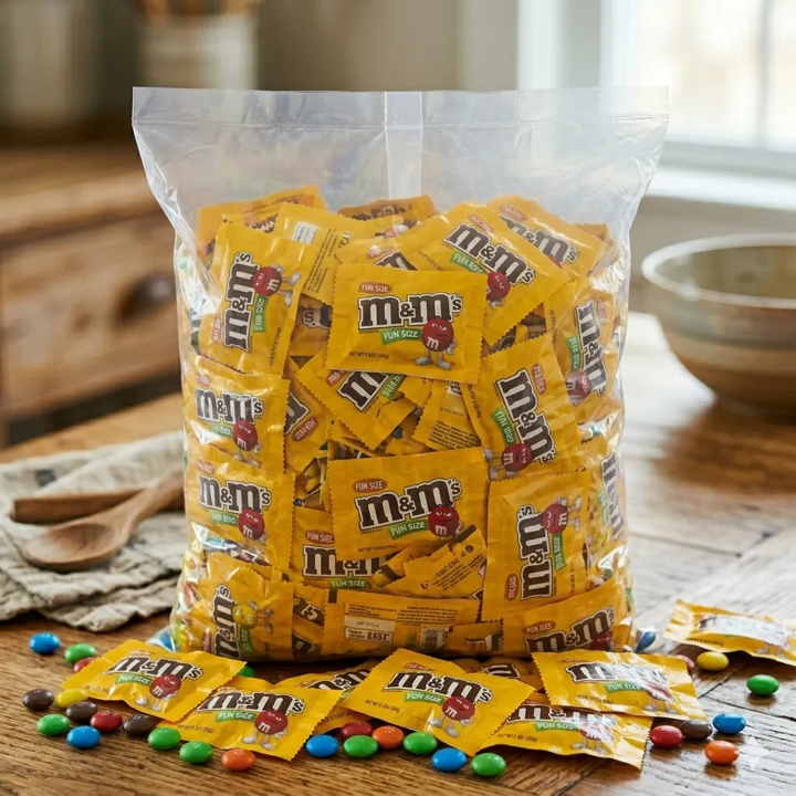 1 Kg Chocolate M&ms Cacahuate Aprox 60 Pzas
