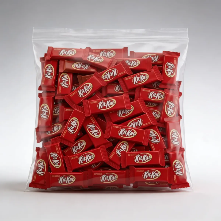 1 Kg Chocolate Americano Kit Kat Snack Size Aprox 60pzas