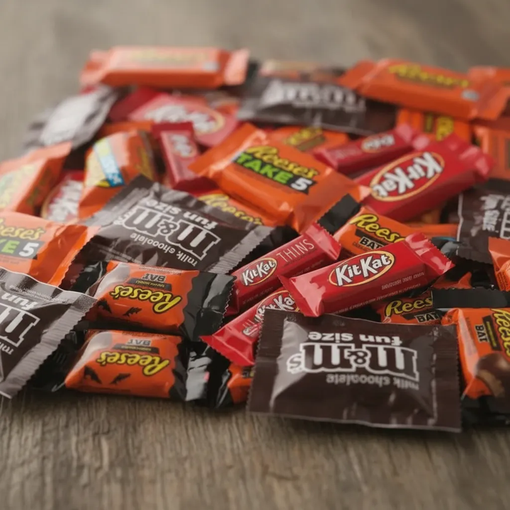 1 KG CHOCOLATES SURTIDOS AMERICANOS APROX 60-65 PZAS