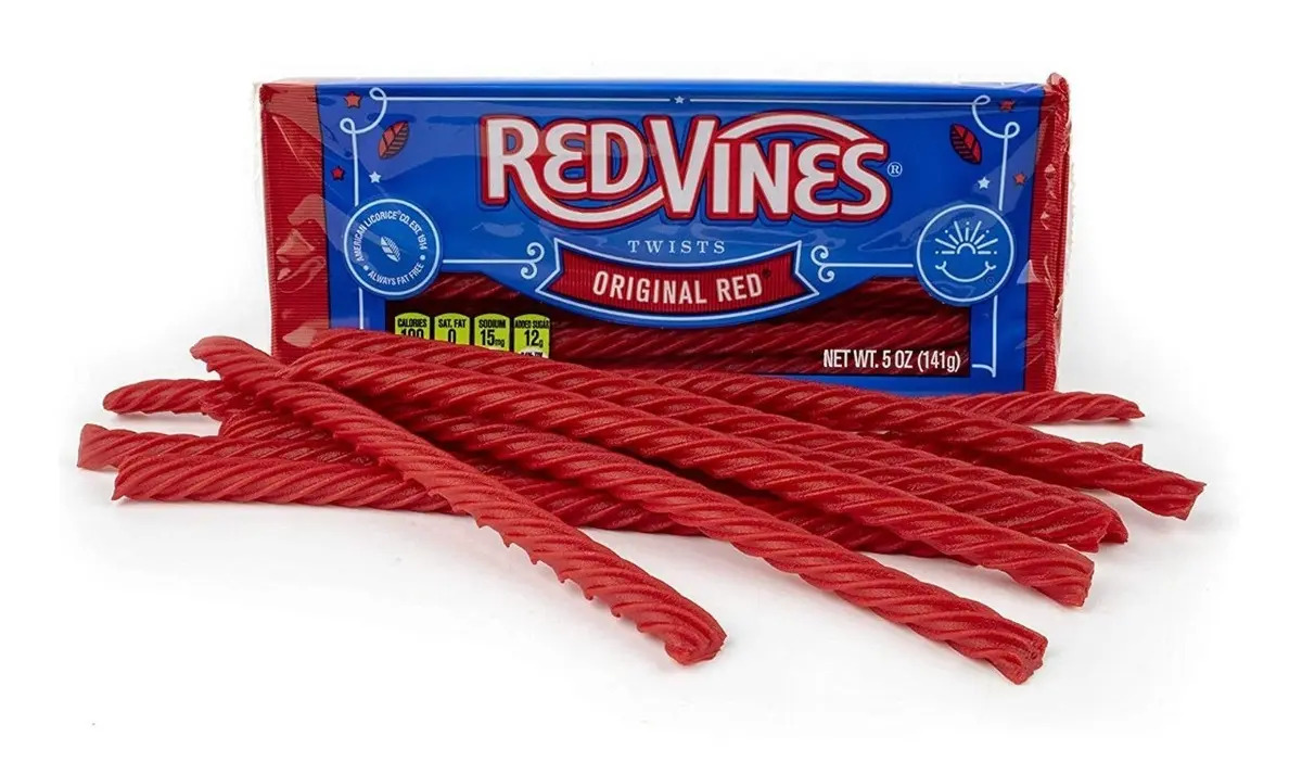 Red Vines Twists El Original Importado Dulces Regaliz Receta Original Red