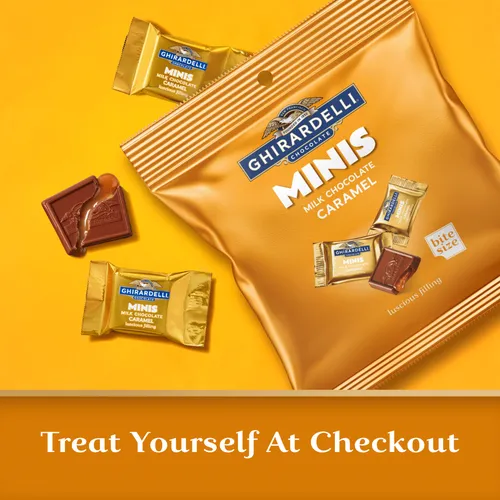 Chocolates Ghirardelli Minis Caramelo Bolsa 54g