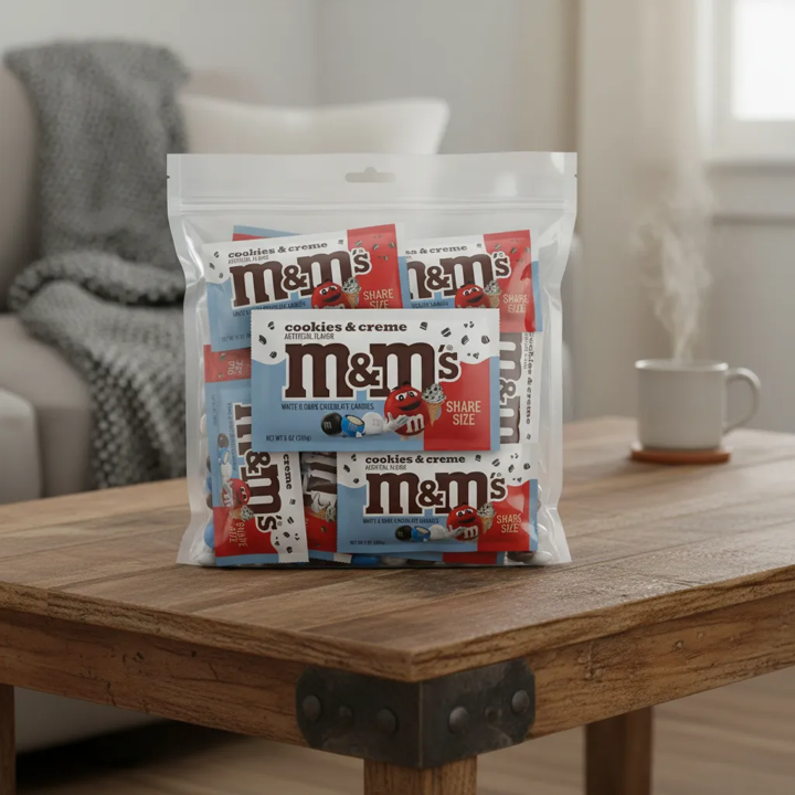 1 Kg Chocolate Americano M&ms Cookies&creme 12 Pzs