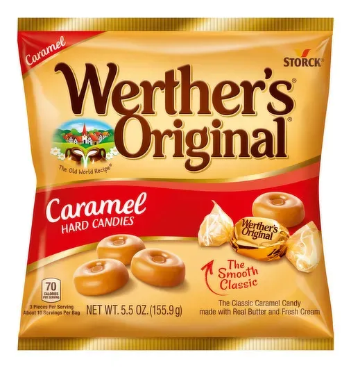 Dulce Werther's Original Caramel Coffee 5.5 onz Americano