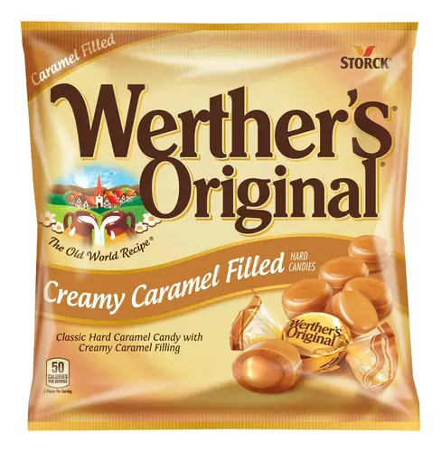 Dulce Werther's Original Creamy Caramel Filled 155g American