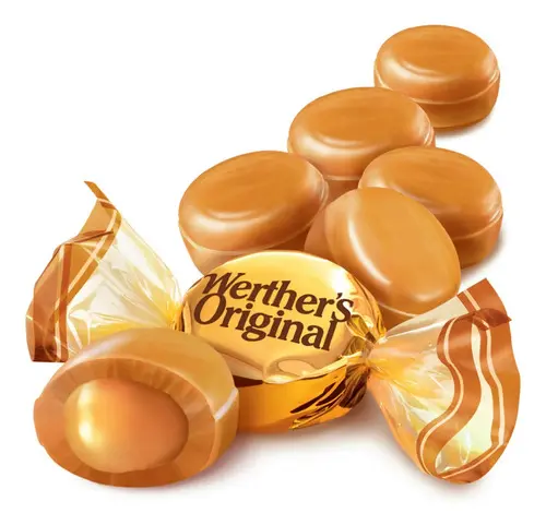 Dulce Werther's Original Creamy Caramel Filled 155g American