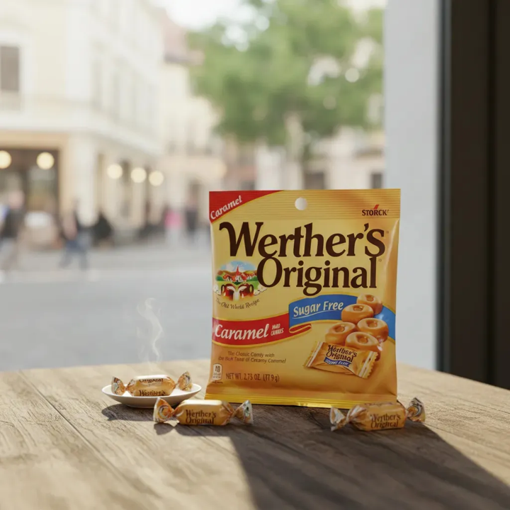 Dulce Werther's Original Caramel Coffee 5.5 onz Americano