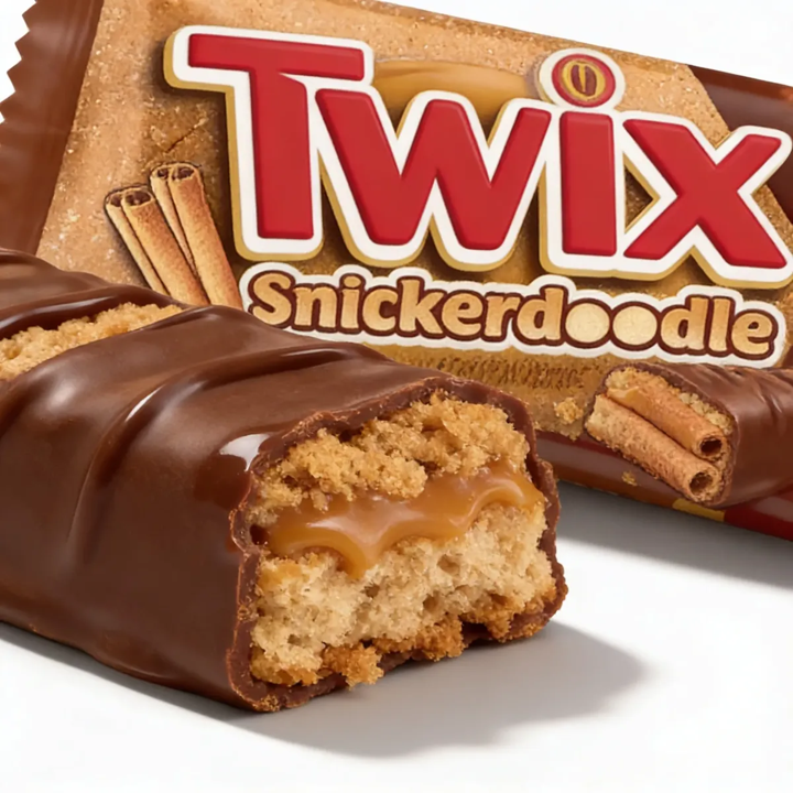 1/2 Kg Chocolate Twix Snickerdoodle Americano 40g (12 Pzas)