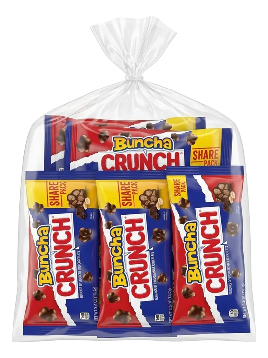 1/2 Kg Chocolate Americano Crunch Buncha (6 Pzas 79.3g)